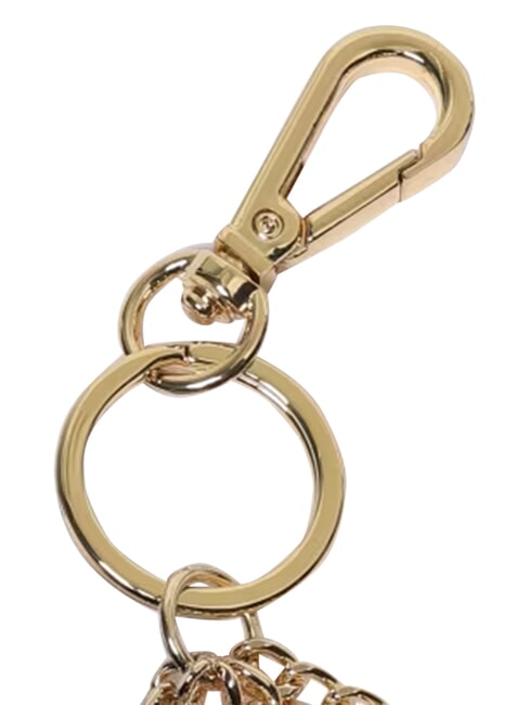CHARMS Brelok z metalowym logo czarny/czerwony/czarny - Brelok