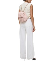 LOVE MOSCHINO DEMURE Plecak z łańcuszkowymi paskami na ramię proszek - Torby damskie - 4