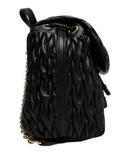LOVE MOSCHINO DEMURE Plecak z łańcuszkowymi paskami na ramię Czarny - Torby damskie - 4
