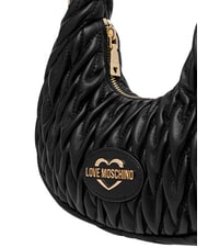 LOVE MOSCHINO DEMURE Torebka z łańcuszkowym paskiem na ramię Czarny - Torby damskie - 5