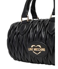 LOVE MOSCHINO DEMURE Mała torebka z paskiem na ramię Czarny - Torby damskie - 5