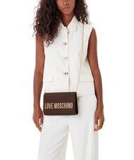 LOVE MOSCHINO SMART DAILY Kopert&oacute;wka z łańcuszkiem - Torby damskie