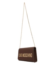 LOVE MOSCHINO SMART DAILY Kopert&oacute;wka z łańcuszkiem Boję się - Torby damskie - 3