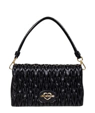 LOVE MOSCHINO DEMURE Torba na ramię z paskiem na ramię Czarny - Torby damskie - 5