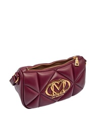 LOVE MOSCHINO EMBOSSED Torba na ramię, podw&oacute;jna mobilność wino - Torby damskie - 5