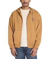 TIMBERLAND 10061 Bluza z kapturem but pszeniczny - Bluzy męskie - 3