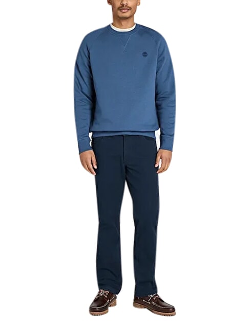 EXETER RIVER BASIC Bluza z okrągłym dekoltem srebrno-niebieski - Bluzy męskie