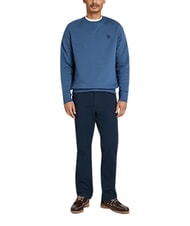 TIMBERLAND EXETER RIVER BASIC Bluza z okrągłym dekoltem srebrno-niebieski - Bluzy męskie - 2