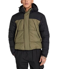 TIMBERLAND PUFFET Kurtka puchowa wodoodporna czarny/liść winogronowy - Kurtki puchowe męskie - 4