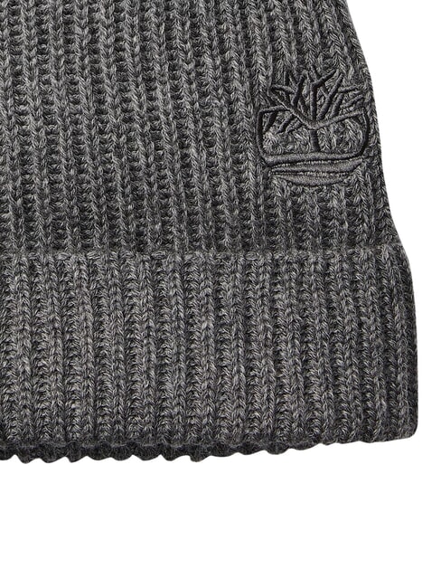 WOOL Czapka z mieszanki wełny ciemny/szary/wrzosowy - Włosy