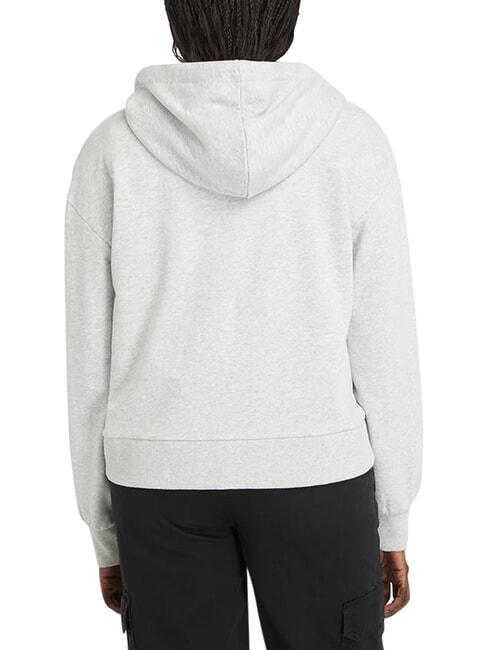 STACK LOGO Bluza z kapturem jasnoszary melanż - Bluzy damskie