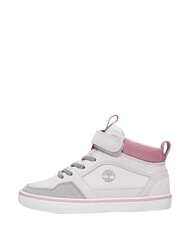 TIMBERLAND STONE JUMP MID Mieszane sk&oacute;rzane trampki jasnoszary zamsz - Buty dziecięce - 8
