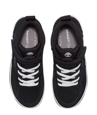 TIMBERLAND STONE JUMP MID Mieszane sk&oacute;rzane trampki czarny zamsz - Buty dziecięce - 3