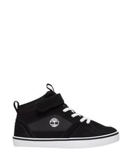 TIMBERLAND STONE JUMP MID Mieszane sk&oacute;rzane trampki czarny zamsz - Buty dziecięce - 4