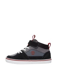 TIMBERLAND STONE JUMP MID Mieszane sk&oacute;rzane trampki ciemnoszary zamsz - Buty dziecięce - 8