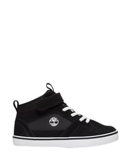 TIMBERLAND STONE JUMP MID Mieszane sk&oacute;rzane trampki czarny zamsz - Buty dziecięce - 4