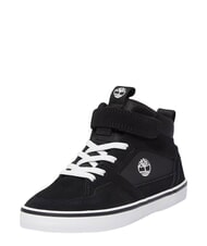 TIMBERLAND STONE JUMP MID Mieszane sk&oacute;rzane trampki czarny zamsz - Buty dziecięce - 6