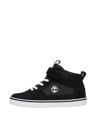 TIMBERLAND STONE JUMP MID Mieszane sk&oacute;rzane trampki czarny zamsz - Buty dziecięce - 8