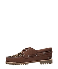 TIMBERLAND AUTHENTIC Buty ze sk&oacute;ry zamszowej średni brązowy nubuk - Buty damskie - 4