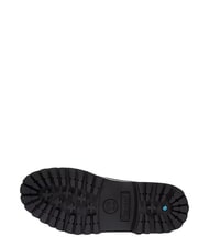 TIMBERLAND STONE STREET Wodoodporne sk&oacute;rzane botki czarna lakierowana sk&oacute;ra - Buty damskie - 10