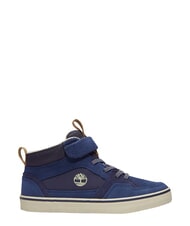 TIMBERLAND STONE JUMP MID Mieszane sk&oacute;rzane trampki ciemnoniebieski - Buty dziecięce - 4