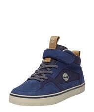 TIMBERLAND STONE JUMP MID Mieszane sk&oacute;rzane trampki ciemnoniebieski - Buty dziecięce - 6