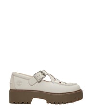 TIMBERLAND STONE STREET BUCKLE Sk&oacute;rzane buty na platformie naturalny nubuk - Buty damskie - 4