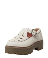 TIMBERLAND STONE STREET BUCKLE Sk&oacute;rzane buty na platformie naturalny nubuk - Buty damskie - 7
