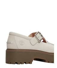TIMBERLAND STONE STREET BUCKLE Sk&oacute;rzane buty na platformie naturalny nubuk - Buty damskie - 9