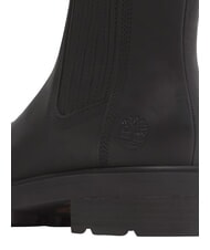 TIMBERLAND BRIMFIELD Niskie sk&oacute;rzane botki do kostki czarny, pełnoziarnisty - Buty damskie - 9