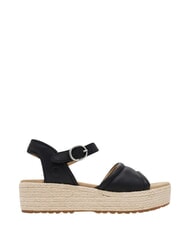 TIMBERLAND SANTORINI SUN Sandały sk&oacute;rzane czarny, pełnoziarnisty - Buty damskie - 4