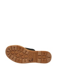 TIMBERLAND CALISTA BAY Sandały ze sk&oacute;ry mieszanej czarny dzianinowy - Buty damskie - 6