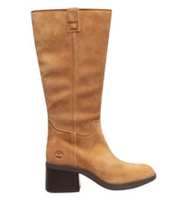 TIMBERLAND BELLEVAUX Sk&oacute;rzane botki zamsz średniobrązowy - Buty damskie - 3