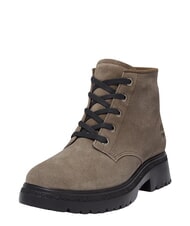 TIMBERLAND CAMBRIA VALLEY Sk&oacute;rzane płazy średnioszary zamsz - Buty damskie - 7