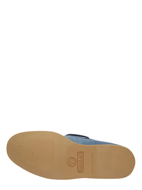 CLASSIC BOAT  Buty ze sk&oacute;ry zamszowej średnioniebieski zamsz - Buty męskie