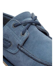 TIMBERLAND CLASSIC BOAT  Buty ze sk&oacute;ry zamszowej średnioniebieski zamsz - Buty męskie - 6