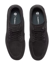 TIMBERLAND BRITTON MILLS Sk&oacute;rzane buty czarny zamsz - Buty męskie - 3