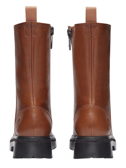 CAMBRIA VALLEY Sk&oacute;rzane buty rdza pełnoziarnista - Buty damskie