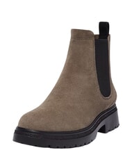 TIMBERLAND CAMBRIA VALLEY Sk&oacute;rzane botki średnioszary zamsz - Buty damskie - 7