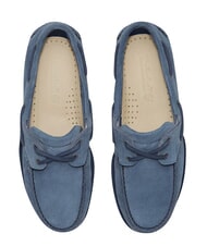 TIMBERLAND CLASSIC BOAT  Buty ze sk&oacute;ry zamszowej średnioniebieski zamsz - Buty męskie - 4