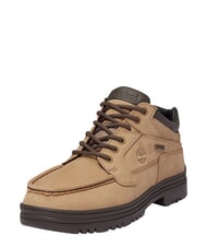 TIMBERLAND HERITAGE Sk&oacute;rzane botki MD Beżowy Nubuk z Ciemnym Brązem - Buty męskie - 7