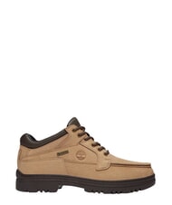 TIMBERLAND HERITAGE Sk&oacute;rzane botki MD Beżowy Nubuk z Ciemnym Brązem - Buty męskie - 4
