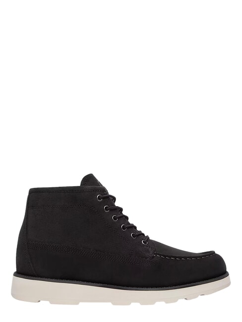 BRITTON MILLS Sk&oacute;rzane buty czarny zamsz - Buty męskie