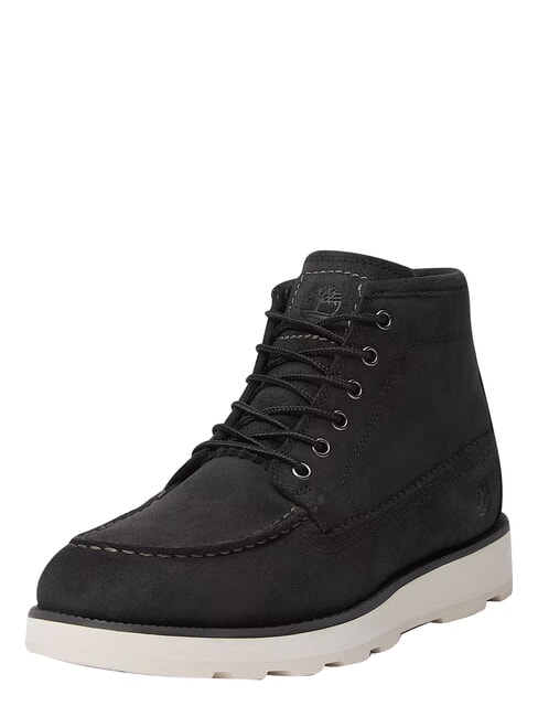 BRITTON MILLS Sk&oacute;rzane buty czarny zamsz - Buty męskie