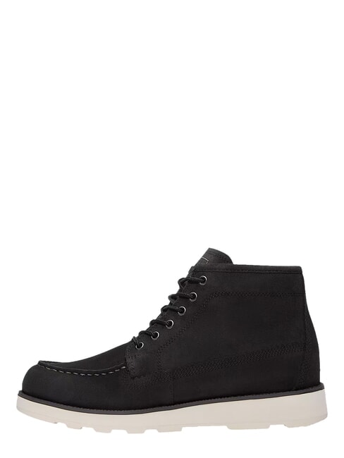 BRITTON MILLS Sk&oacute;rzane buty czarny zamsz - Buty męskie