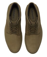 TIMBERLAND ALDEN BROOK Wodoodporne sk&oacute;rzane botki ciemny oliwkowy nubuk - Buty męskie - 3