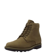 TIMBERLAND ALDEN BROOK Wodoodporne sk&oacute;rzane botki ciemny oliwkowy nubuk - Buty męskie - 6