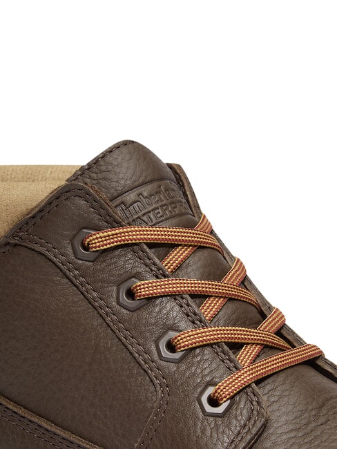 PREMIUM MID  Wodoodporne sk&oacute;rzane botki ciemnobrązowy fg w olv - Buty męskie