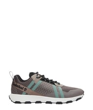 TIMBERLAND WINSOR TRAIL Mieszane sk&oacute;rzane trampki siateczka w kolorze taupe - Buty męskie - 3