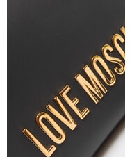 LOVE MOSCHINO BOLD LOVE Torebka z paskiem na ramię Czarny - Torby damskie - 4